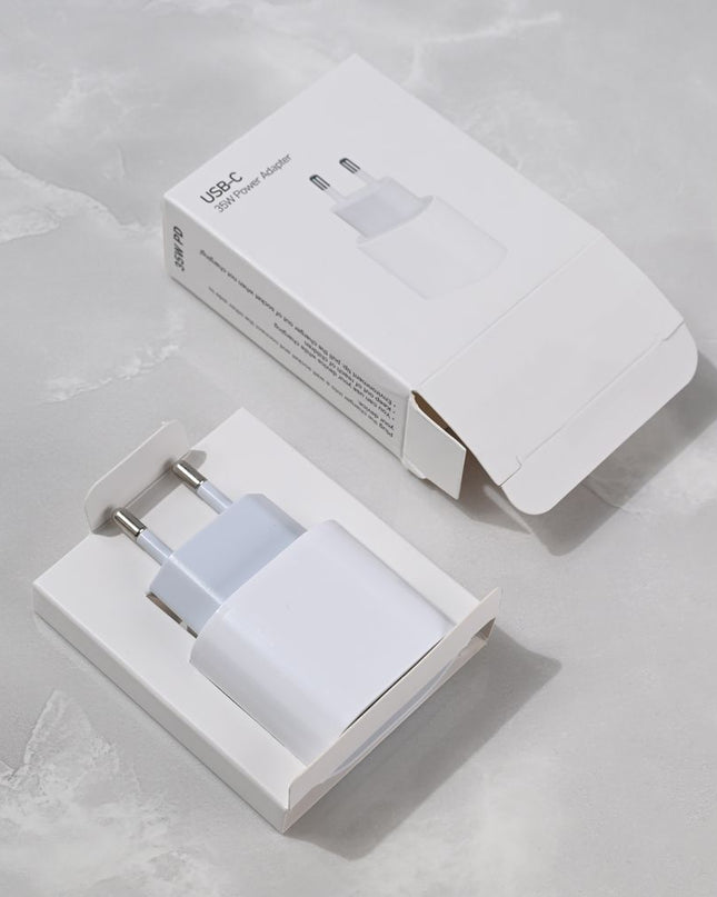 Kucni punjac PD Fast charger 35W za iPhone 15-16 CE beli
