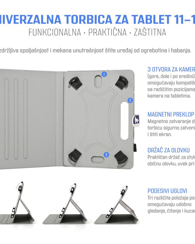 Maska za tablet 11-12"" univerzalna bear" Mercury
