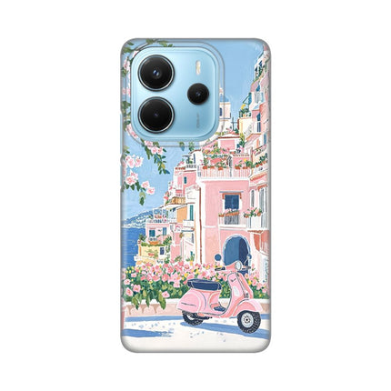 Maska za Xiaomi Redmi Note 14 4G (SRB) Pink Italy Silikonska Print