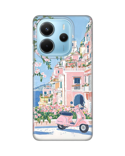 Maska za Xiaomi Redmi Note 14 4G (SRB) Pink Italy Silikonska Print
