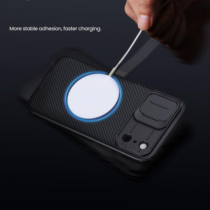Maska za iPhone 17 Pro Max 6.9 crna Nillkin CamShield Pro Magnetic