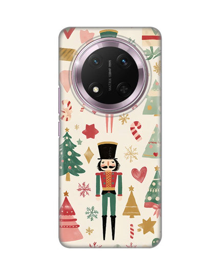 Maska za Honor Magic 7 Lite Vintage Christmas Silikonska Print