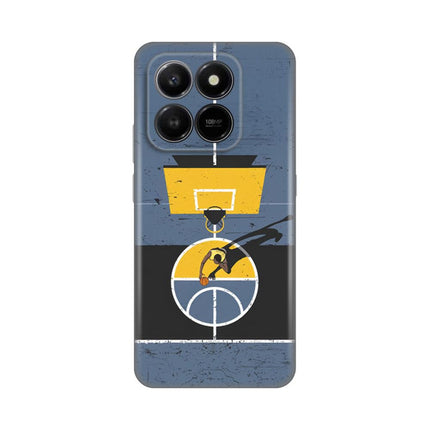 Maska za Honor X7d 4G/400 Smart 5G Court Silikonska Print Skin