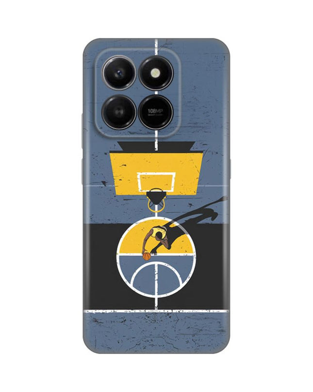 Maska za Honor X7d 4G/400 Smart 5G Court Silikonska Print Skin