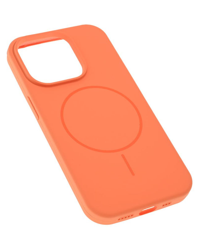 Maska za iPhone 15 Pro 6.1 narandzasta Magsafe Pure color