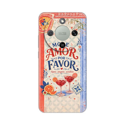 Maska za Honor Magic 8 Lite Summer in Spain Silikonska Print Skin