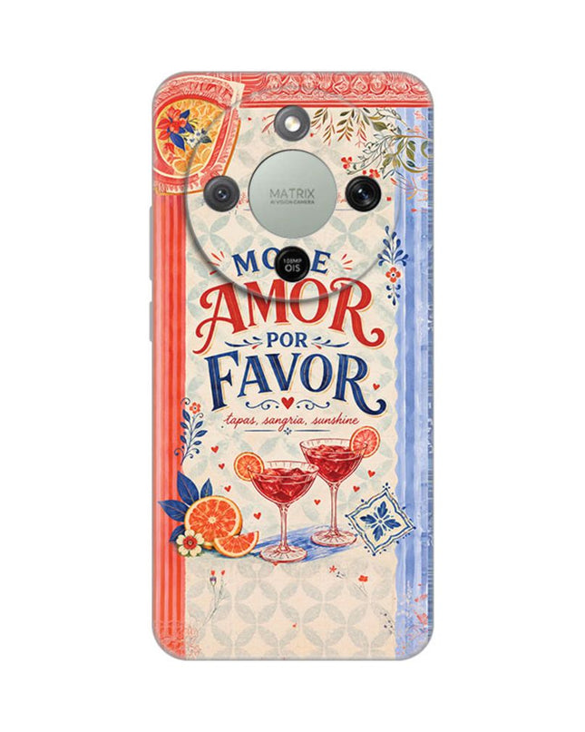 Maska za Honor Magic 8 Lite Summer in Spain Silikonska Print Skin
