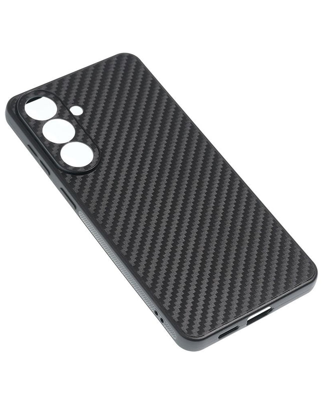 Maska za Samsung S946B Galaxy S26 Plus crna Carbon fiber