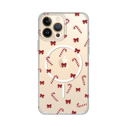 Maska za iPhone 13 Pro Max 6.7 Candy Bows Print Magsafe