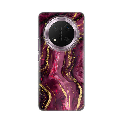 Maska za Honor Magic 7 Lite Burgundy Silikonska Print