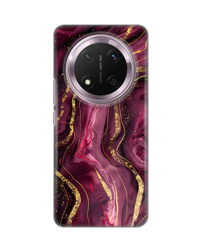 Maska za Honor Magic 7 Lite Burgundy Silikonska Print
