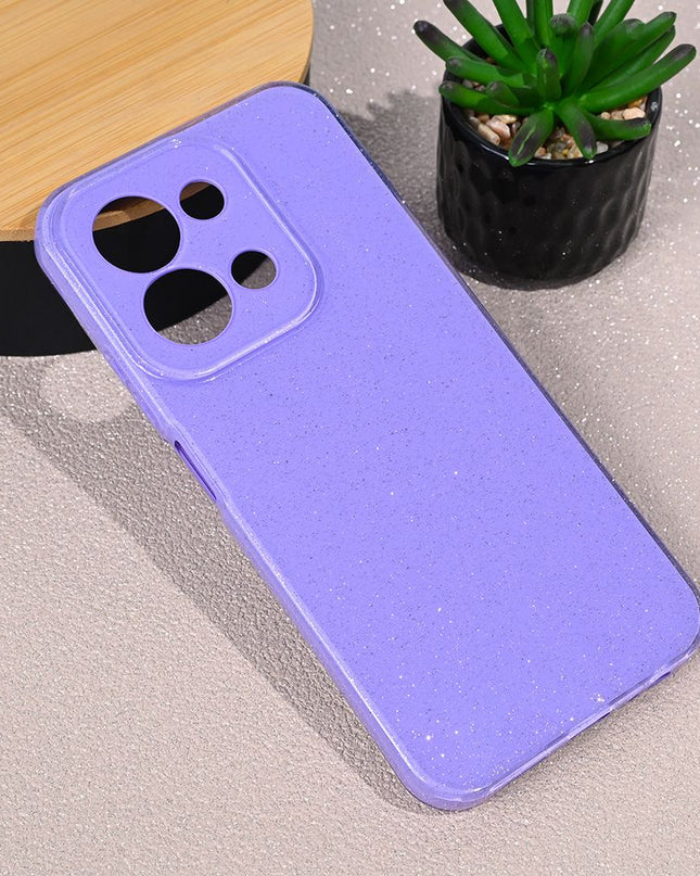 Maska za Xiaomi Redmi 15C 4G 173mm ljubicasta Sparkle Dust