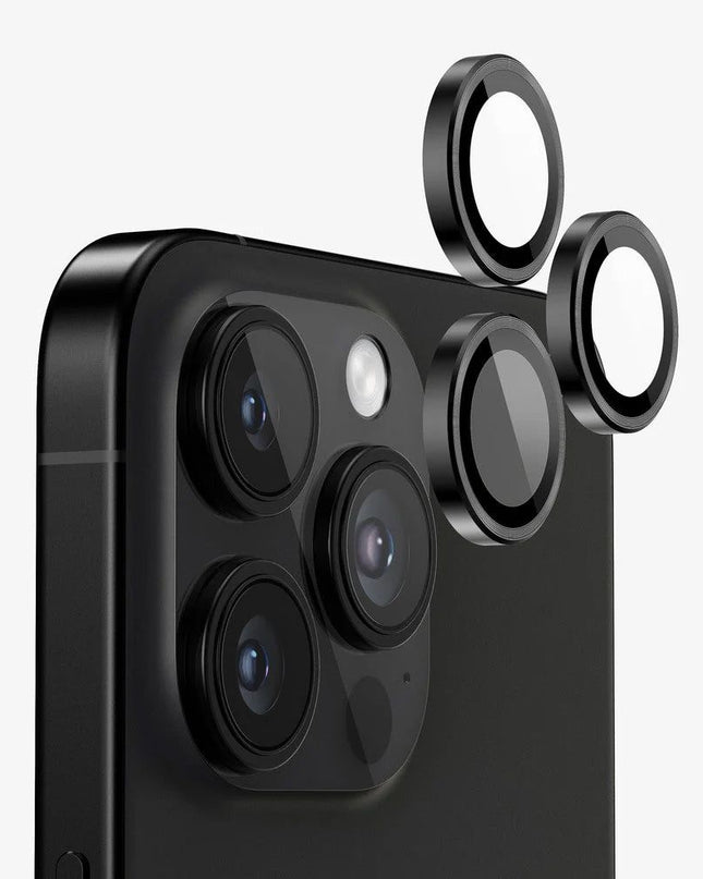 Zastita za kameru za iPhone 16 Pro 6.3/iPhone 16 Pro Max 6.9 crna