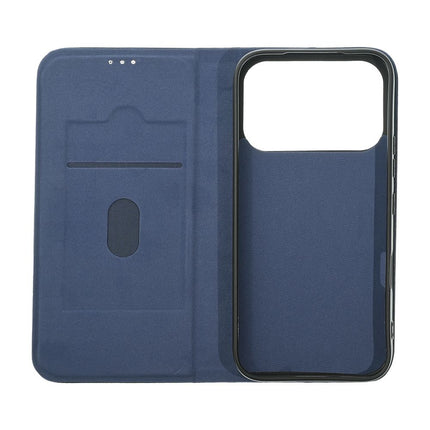 Maska za Honor 600/600 Pro tamno plava Teracell Elegant Flip