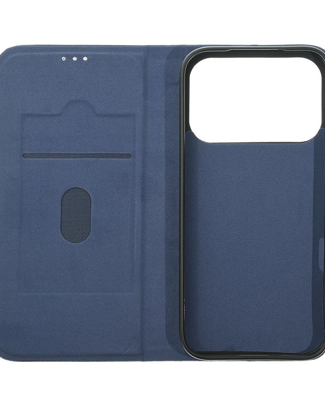 Maska za Honor 600/600 Pro tamno plava Teracell Elegant Flip