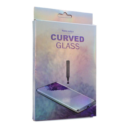 Zastitno Staklo Tempered glass UV Glue Full Cover + Lampa za Samsung S901B Galaxy S22 5G