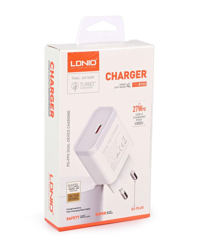 Kucni punjac LDNIO Q122 PPS PD, 27W beli