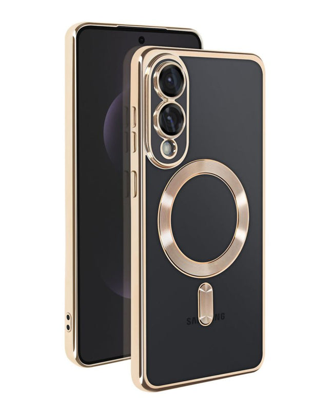 Maska za Samsung S937B Galaxy S25 Edge zlatna Magsafe Lux