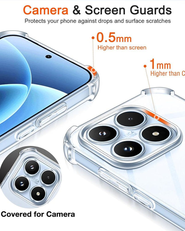 Maska za Xiaomi 17 Transparent Ice Cube