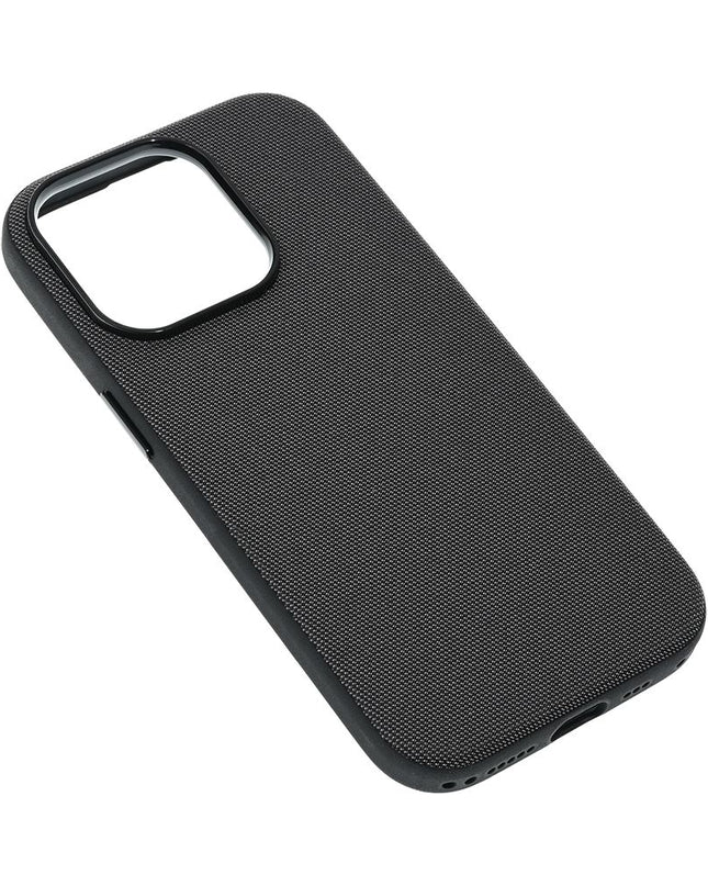 Maska za iPhone 15 Pro 6.1 crna Magsafe TechWoven