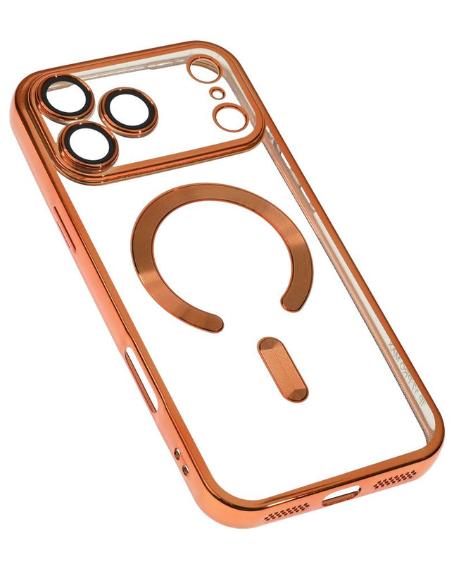 Maska za iPhone 17 Pro Max 6.9 narandzasta Magsafe Lux