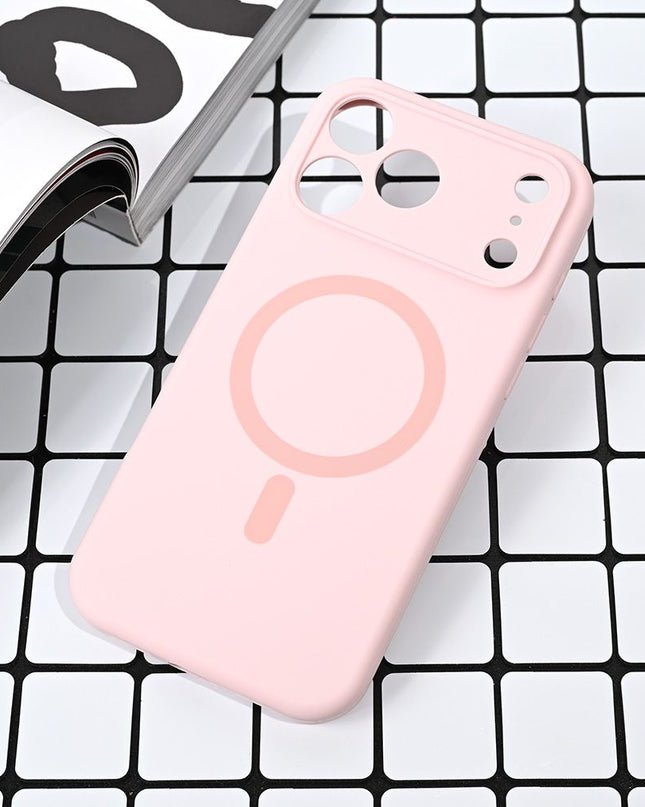 Maska za iPhone 17 Pro Max 6.9 roze Magsafe Pure color