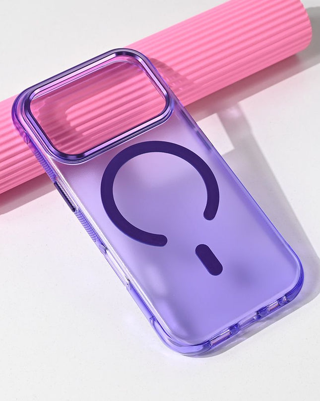 Maska za iPhone 17 Pro 6.3 ljubicasta Magsafe Glow