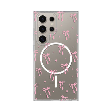 Maska za Samsung S918B Galaxy S23 Ultra Cute Bows Print Magsafe