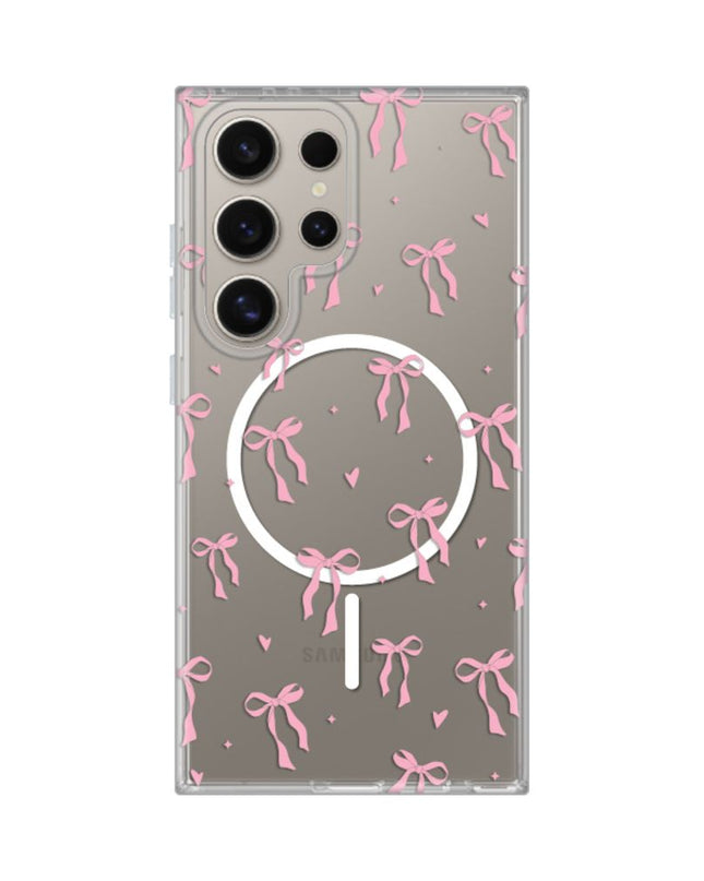 Maska za Samsung S918B Galaxy S23 Ultra Cute Bows Print Magsafe