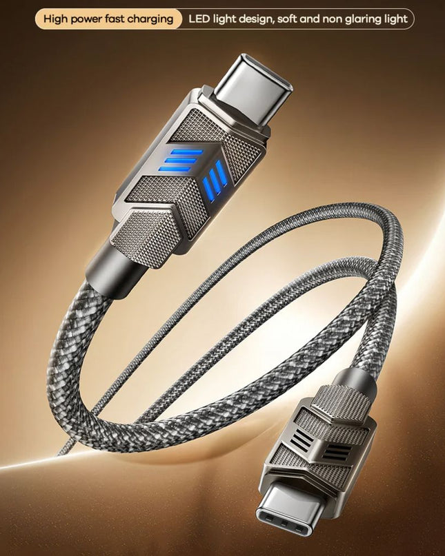 Data kabl REMAX Bumblebee Series CB05 Fast Charger 65W Type C na Type C 1.2m