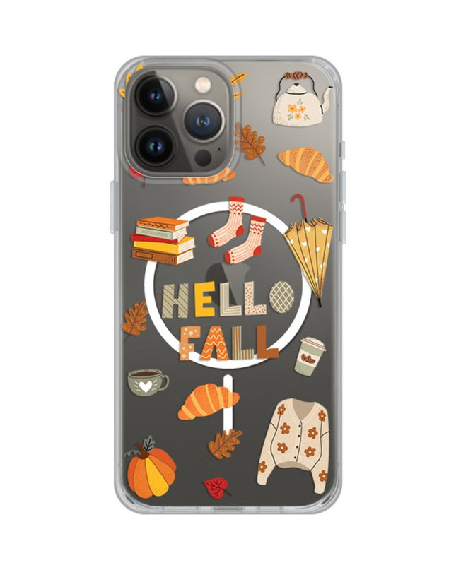 Maska za iPhone 13 Pro Max 6.7 Hello Fall Print Magsafe