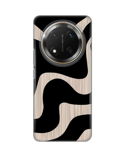 Maska za Honor Magic 7 Lite Black Flow Silikonska Print Skin