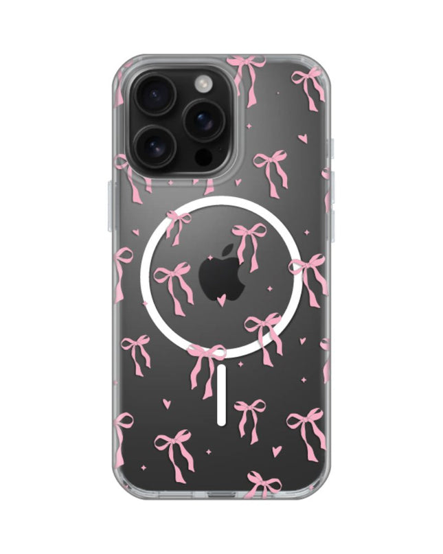 Maska za iPhone 16 Pro Max 6.9 Cute Bows Print Magsafe
