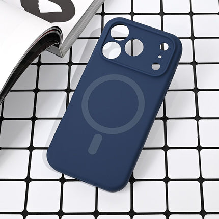 Maska za iPhone 17 Pro 6.3 plava Magsafe Pure color