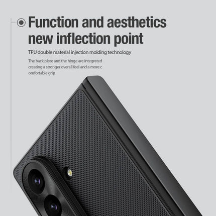 Maska za Samsung F976B Galaxy Z Fold 8 Ultra crna Nillkin Scrub Fold Magnetic