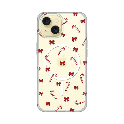 Maska za iPhone 15 6.1 Candy Bows Print Magsafe