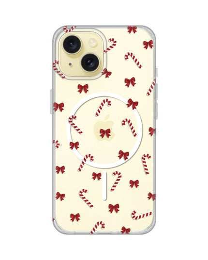 Maska za iPhone 15 6.1 Candy Bows Print Magsafe