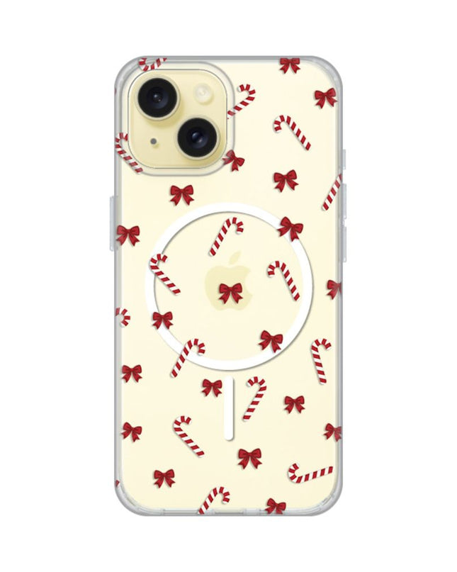 Maska za iPhone 15 6.1 Candy Bows Print Magsafe