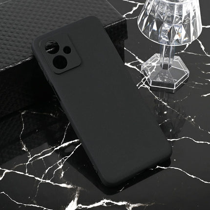 Maska za Motorola Moto G54 mat crna silikonska Ultra Thin