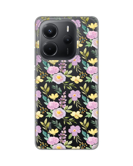 Maska za Xiaomi Redmi Note 14 4G (SRB) Soft Flowers Silikonska Print Skin