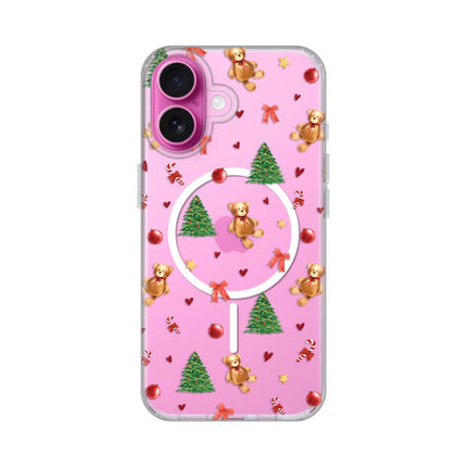 Maska za iPhone 16 6.1 Marry Bear Print Magsafe