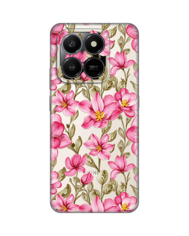 Maska za Honor X7d 4G/400 Smart 5G Magnolia Silikonska Print