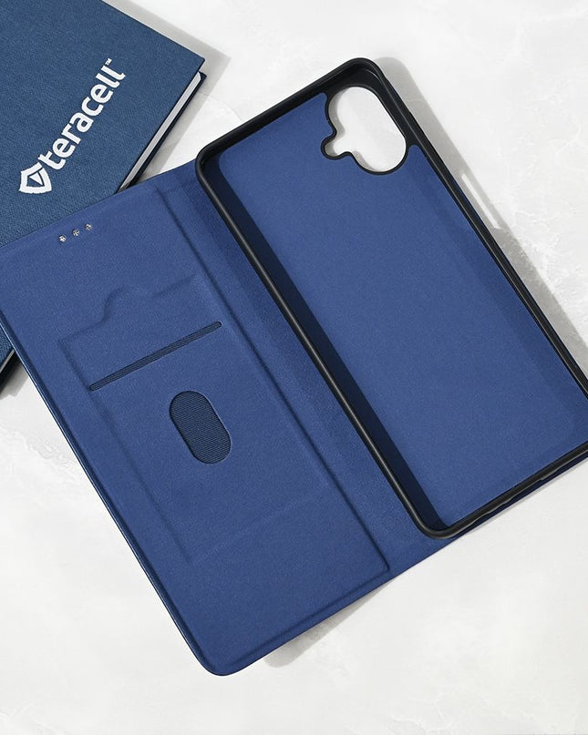 Maska za Samsung A065F/A075F Galaxy A06/A07 tamno plava Teracell Elegant Flip