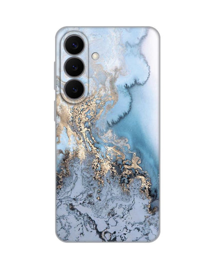 Maska za Samsung S946B Galaxy S26 Plus Blue Gold Marble Silikonska Print