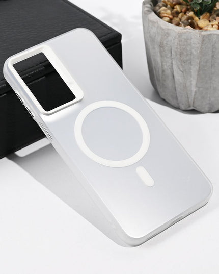 Maska za Samsung A175 Galaxy A17 srebrna Magsafe Clear