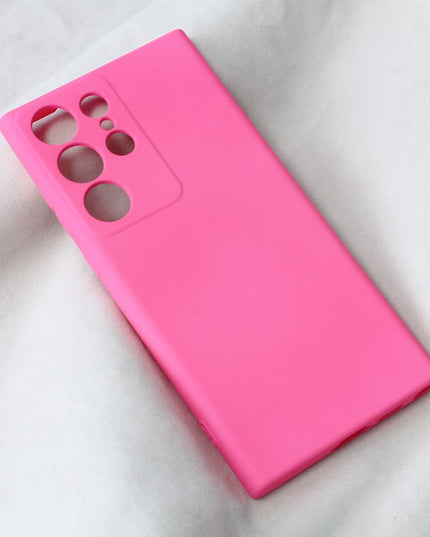 Maska za Samsung S918B Galaxy S23 Ultra pink Teracell Soft Velvet