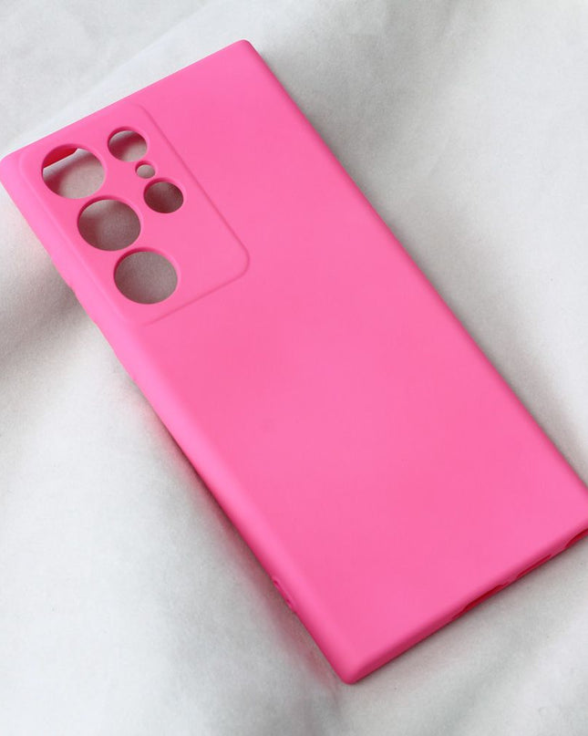 Maska za Samsung S918B Galaxy S23 Ultra pink Teracell Soft Velvet