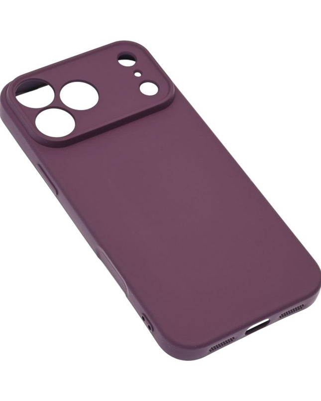 Maska za iPhone 17 Pro Max/18 Pro Max 6.9 Teracell Soft Velvet tamno ljubičasta