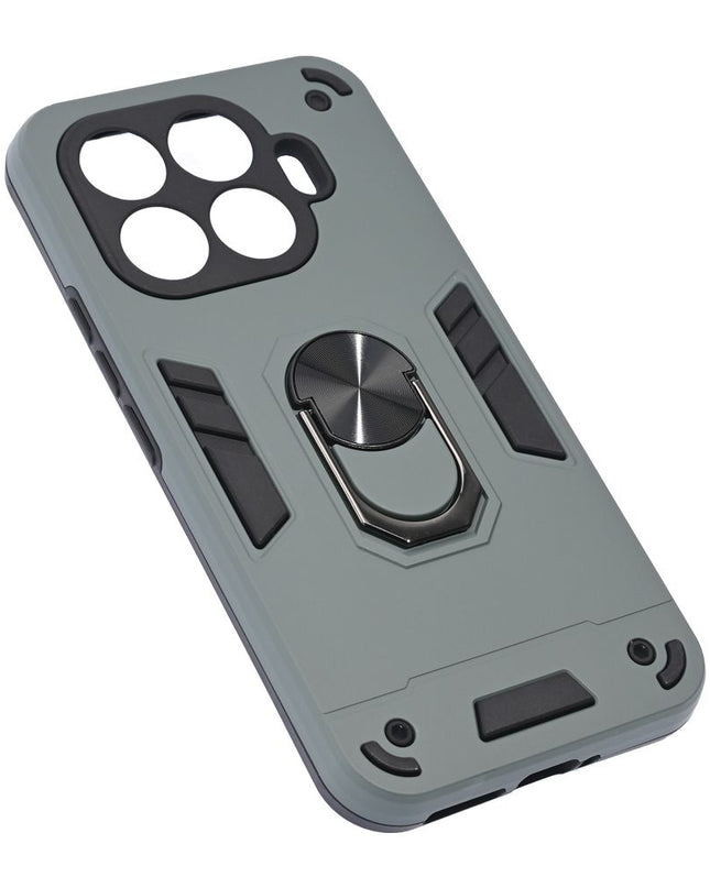 Maska za Xiaomi 17T Pro tamno siva Hard Ring