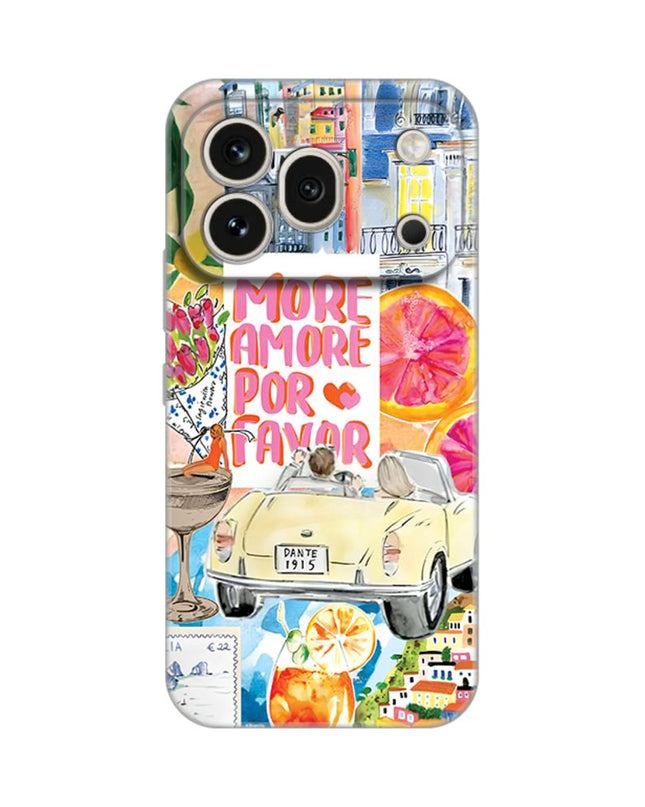 Maska za Honor 600 Pro More Amore Silikonska Print